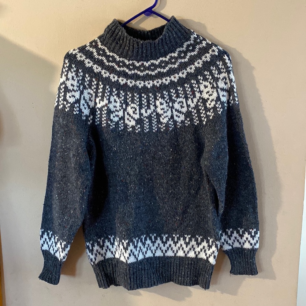 Vintage Jade Sweater oversized Small